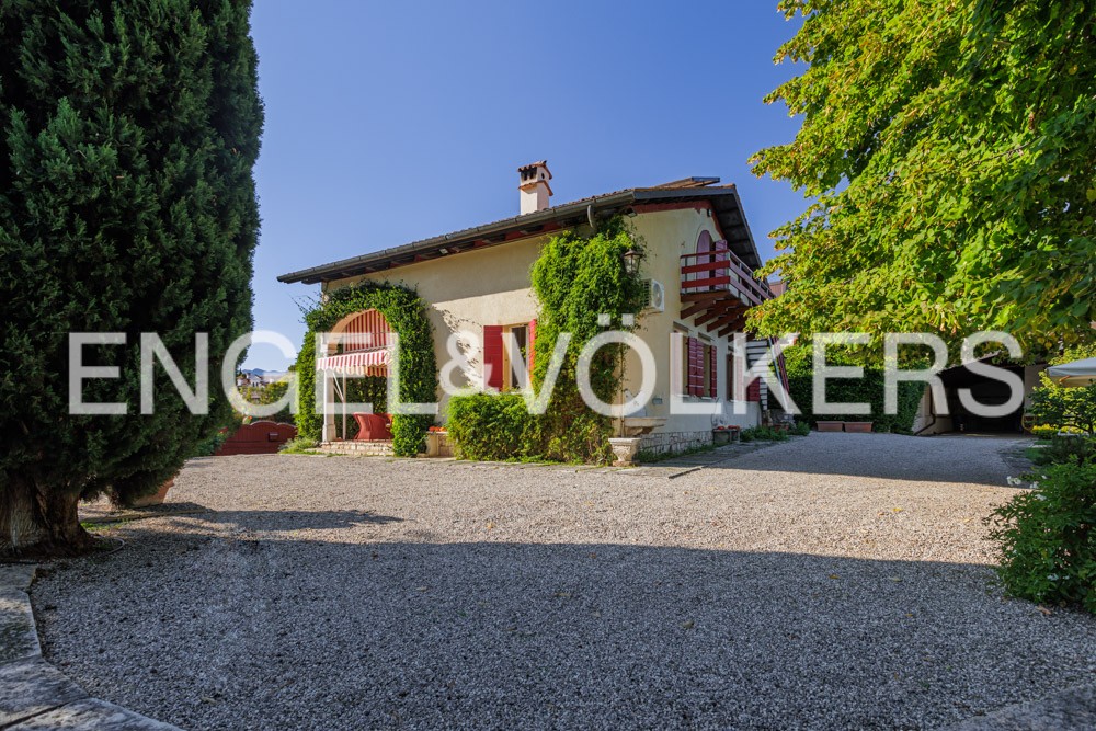 Romantic panorama from the village of Asolo