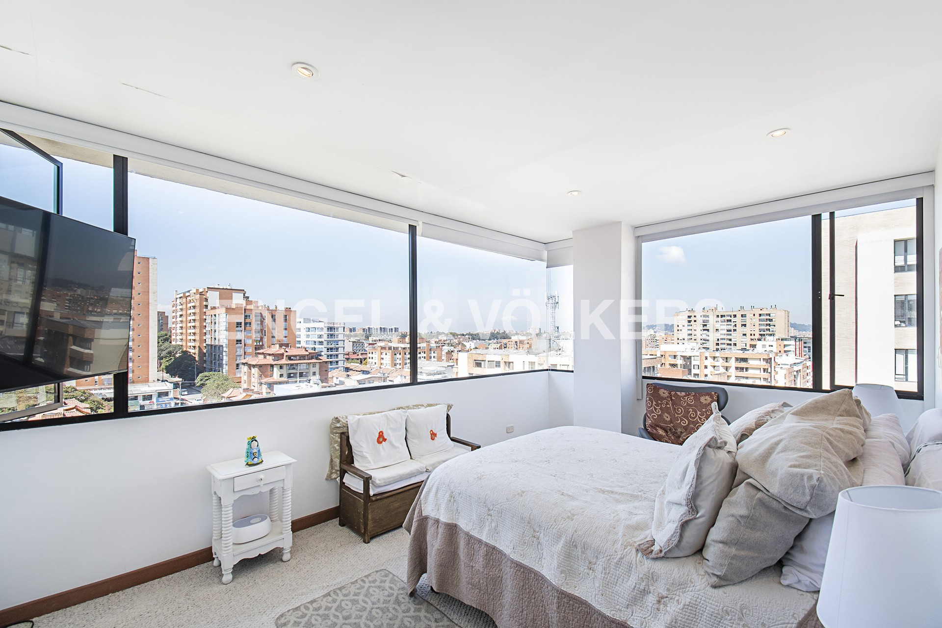 Apartamento con balcón y vista para venta en Belmira