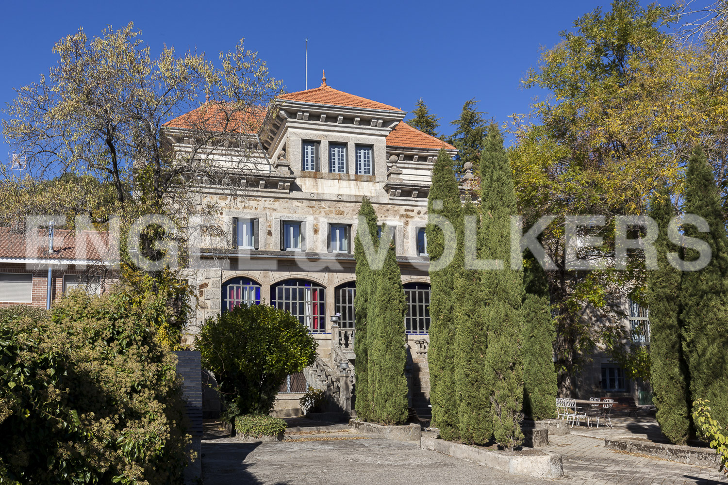 Palacete de recreo en la sierra de Madrid